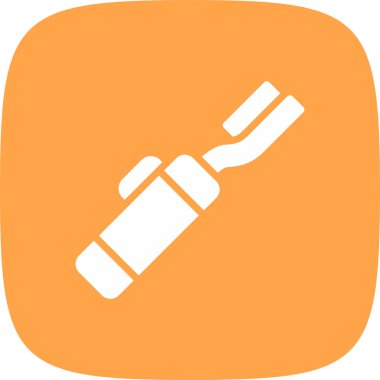 Elektrikli Diş fırçası Basit Simgesi, Vektör İllüstrasyonu