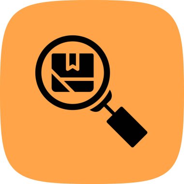 Seo simgesinin vektör çizimi, arama simgesi