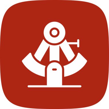 Astrolabe Basit Simgesi, Vektör İllüstrasyonu