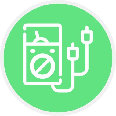 Çoklu Satır Çemberi Basit Simge, Vektör Resimleri