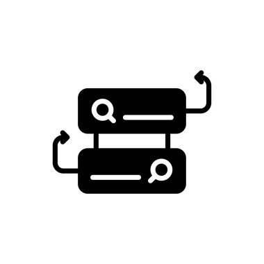 Robot robot ikon vektörü. İnce çizgi işareti. izole edilmiş sınır sembolü çizimi