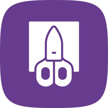 vektör roket simgesi