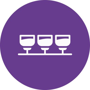 gözlük ikonu vektör illüstrasyonu