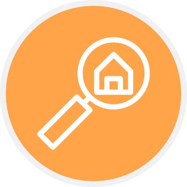 Satır Çemberi Aranıyor Basit Simge, Vektör Resimleri