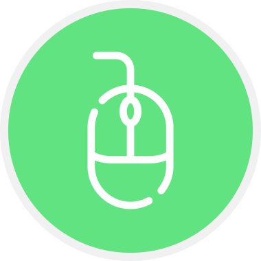 Fare Çizgisi Çemberi Basit Simge, Vektör ResmiComment