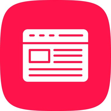 Bir kitap simgesinin vektör illüstrasyonu