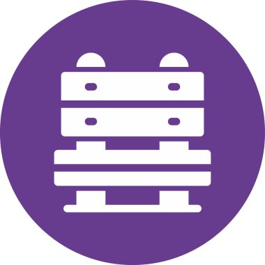 Modern b 'nin vektör illüstrasyonu eksik simgesi