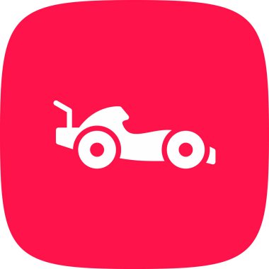 güzel motosiklet vektör simgesi