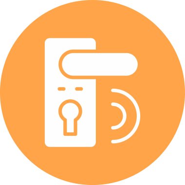 kapı anahtarı vektör illüstrasyonu