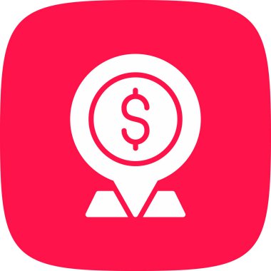 PIN basit simgesi, vektör çizim