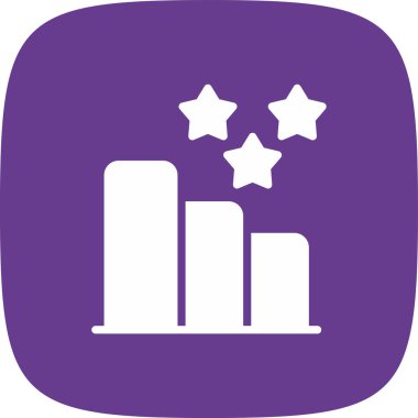 yıldız simgesi vektör illüstrasyonu