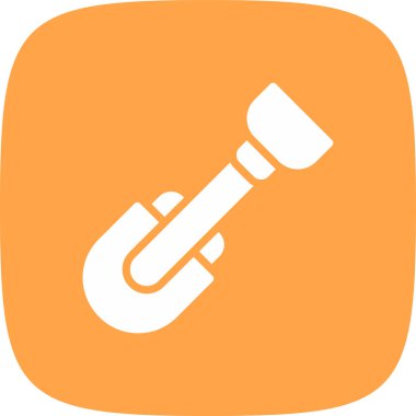 basit kutsal kişilerin resmi, vektör çizim kürek