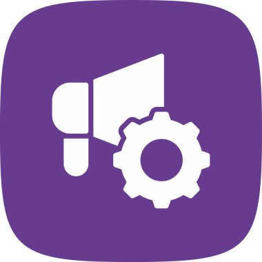 Eşsiz ingiliz anahtarı ve vites vektörü simgesi