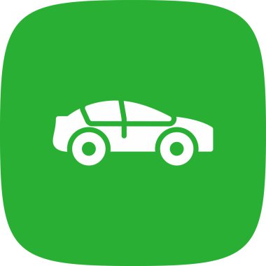 Kişisel ve ticari kullanım için araba vektör simgesi simgesi vektör çizimi..