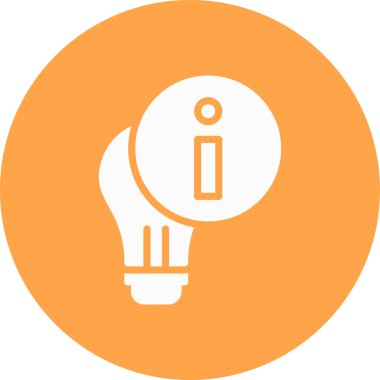 ampul simgesi vektör illüstrasyonu