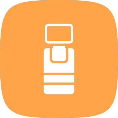 Kişisel Hizmet Uçbirimi Basit Simgesi, Vektör İllüstrasyonu