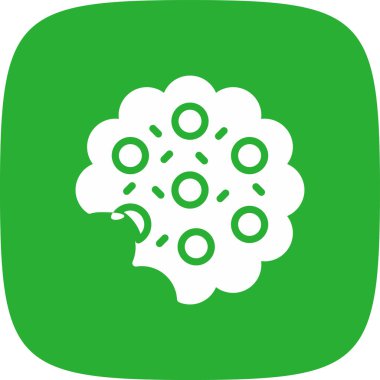 kraker basit simgesi, vektör çizim