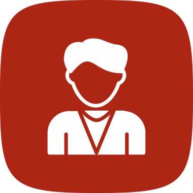 kadın simge vektör illüstrasyonu