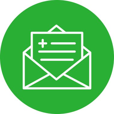 posta simgesi, vektör illüstrasyonu