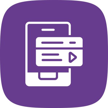 Dijital Mali Trans Basit Simge, Vektör İllüstrasyonu