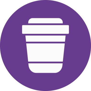 Kova. Web simgesi basit illüstrasyon