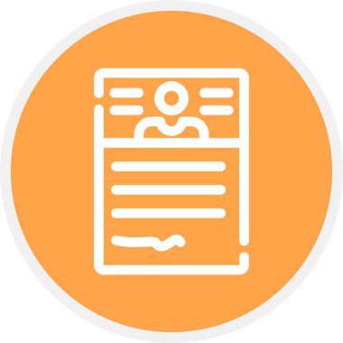 Uygulama Satırı Çemberi Basit Simge, Vektör Resimleri