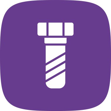 basit kutsal kişilerin resmi, vektör çizim cıvata