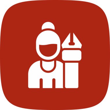 Tasarımcı Basit Simge, Vektör İllüstrasyonu