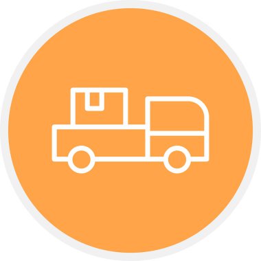 Sıralama Tamamlama Satırı Çemberi Basit Simge, Vektör Resimleri