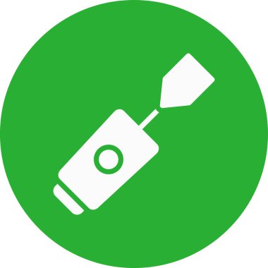 Modern oto tamir simgesinin vektör illüstrasyonu