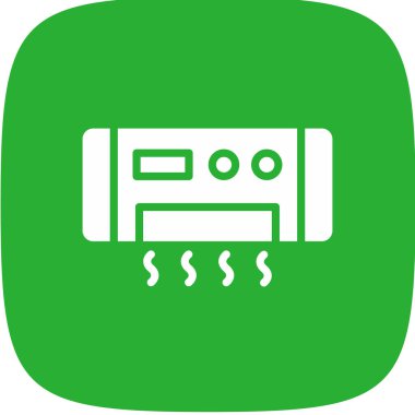 Klima Basit Simgesi, Vektör İllüstrasyonu