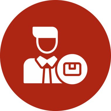 iş simgesi vektör illüstrasyonu