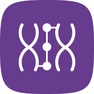 Klonlama Basit Simgesi, Vektör İllüstrasyonu