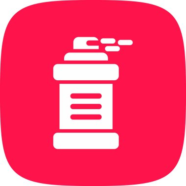 Sprey Boyası Basit Simge, Vektör İllüstrasyonu