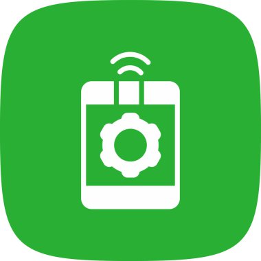 Akıllı Ayarlama Simgesi, Vektör İllüstrasyonu