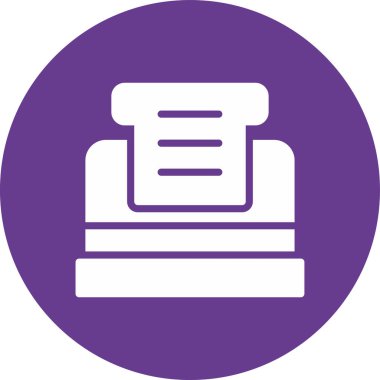 Modern simgenin vektör illüstrasyonu