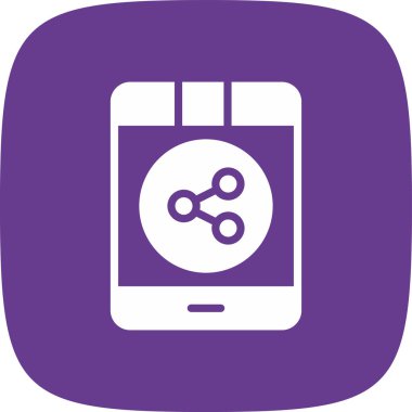 İletişim basit simgesi, vektör illüstrasyonu