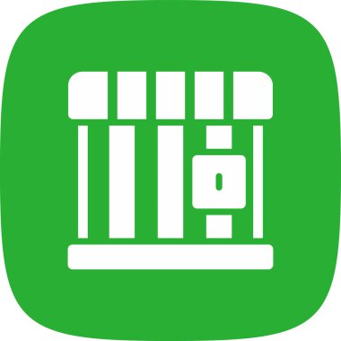 Hapishane kapısı simgesi yeşil