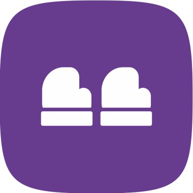 iki kalp simgesi, vektör çizim