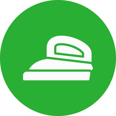 demir basit simgesi, vektör çizim