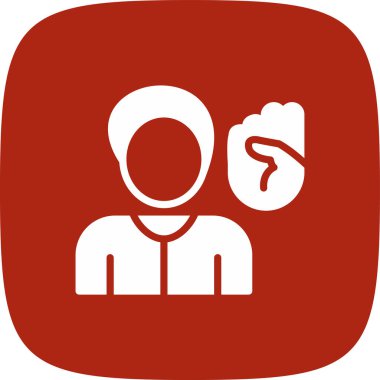 Motivasyon Basit Simge, Vektör İllüstrasyonu