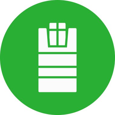 Yeşilin uzun biçim simgesinin gösterimi