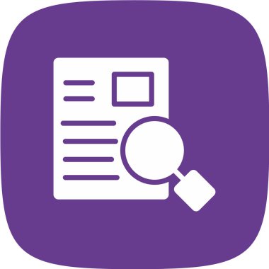 Basit simge, vektör illüstrasyonunu ara