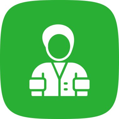 Saç bandı Basit Simge, Vektör İllüstrasyonu