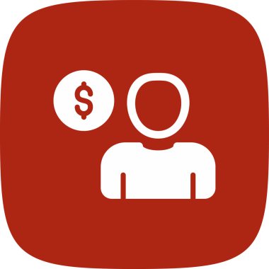 Dolar simgesi, vektör illüstrasyonu