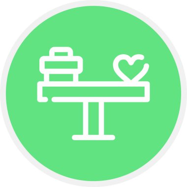 Satır Ölçekleme Çemberi Basit Simge, Vektör Resimleri