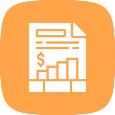 Belge basit simgesi, vektör illüstrasyonu