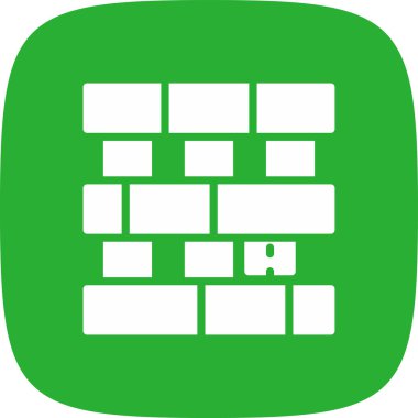 Basit hapishane simgesi, vektör illüstrasyonu