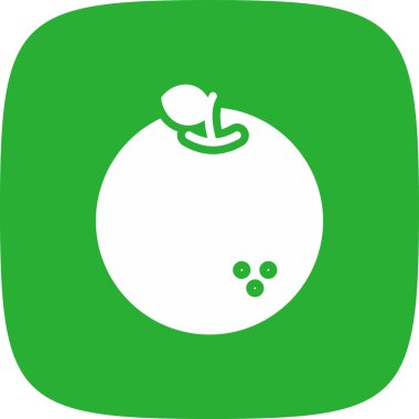 Turuncu basit kutsal kişilerin resmi, vektör çizim