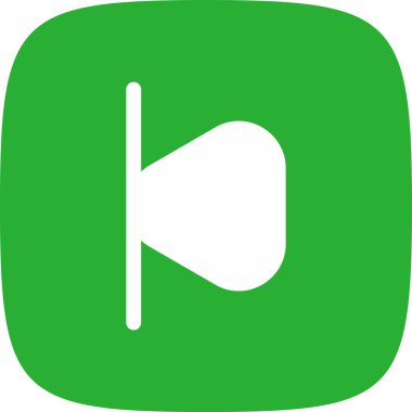 Geçerli Basit Simge, Vektör İllüstrasyonu